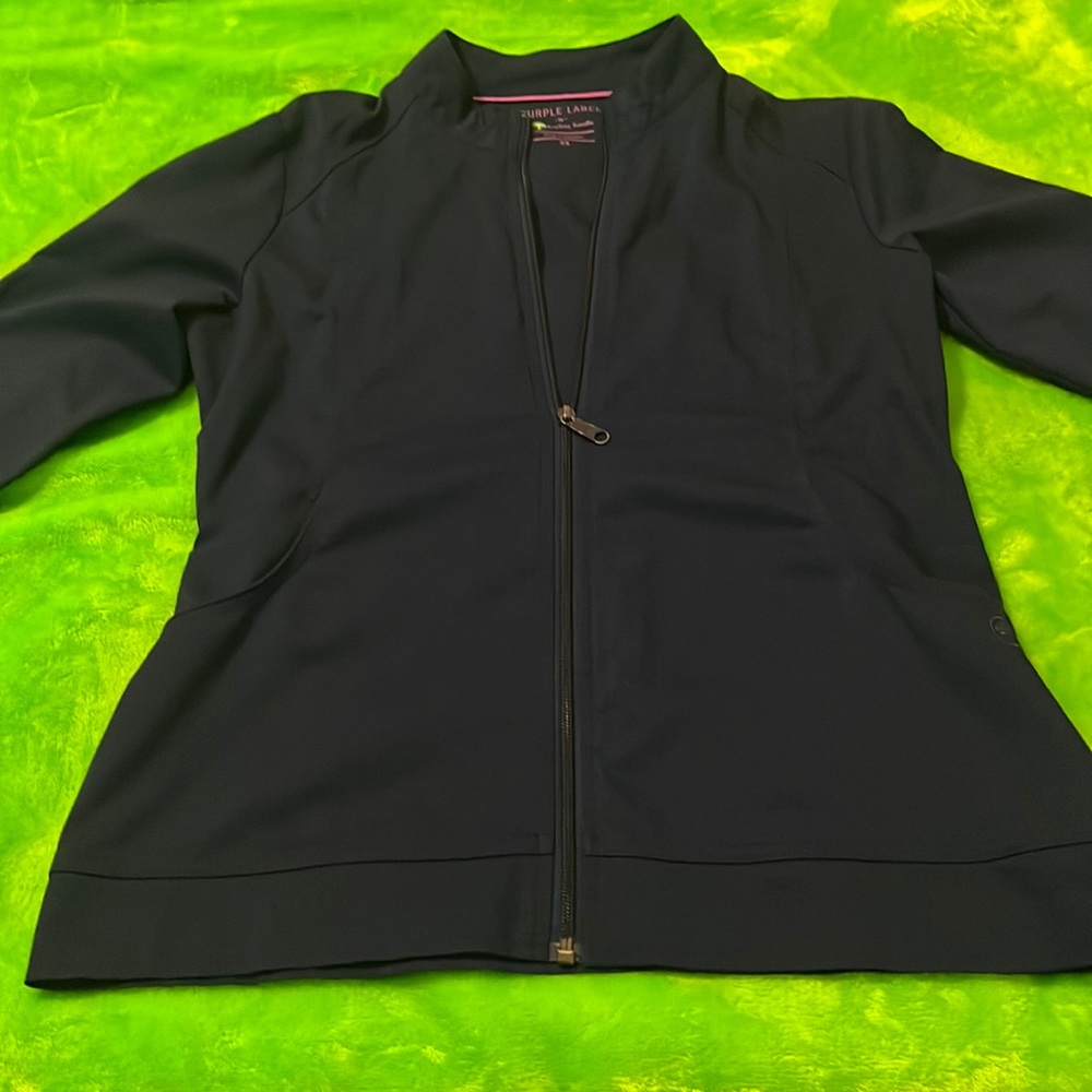 Nursing scrub jacket NAVY BLUE